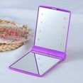 thumbnail image 3 of Moluckfu LED Folding Mirror Púrpura Con Plegable Y Rotación De, 3 of 6