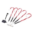 thumbnail image 3 of Christmas Candy Cane Pathway Lights - IP65 Waterproof, 8 Modes, 600mAh Battery, 3 of 11