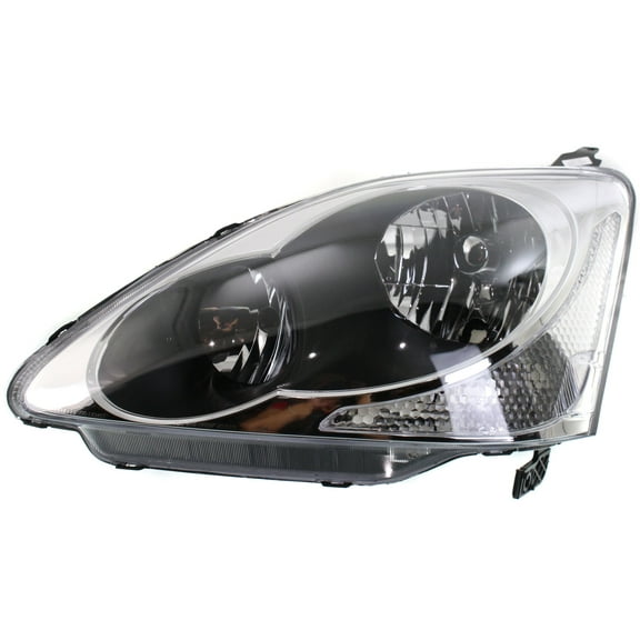Headlight Compatible With 2004-2005 Honda Civic Left Driver Halogen