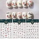 thumbnail image 1 of New 5D Cute Face Nail Stickers Cartoon Smile Face Cute Crying Face Nail Stickers for Nail Art Design DIY Nail Decoration Kids, 1 of 4