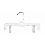 Children's Clear Plastic Pant/Skirt Hanger - 10"