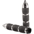 thumbnail image 2 of Avon Metric Touring Spike Air Cushion Chrome Handlebar Grips (MT-AIR-90-CH-SP), 2 of 2