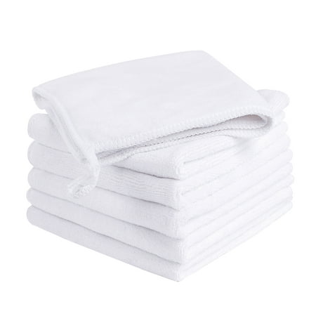 Super Soft Face Towel Set 6 Pack Face Cloths Reusable Makeup Remover Cloth Ultra Soft
