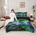 thumbnail image 4 of Castle Fairy Floral Rose Queen Comforter Set,Romantic Festival Bedding Comforter Set, 4 of 8