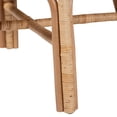thumbnail image 5 of bali & pari Prisca Natural Rattan 2-Piece Dining Chair Set with Bubble Frame, 5 of 8