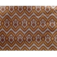 thumbnail image 4 of oneOone Georgette Viscose Fabric Chevron & Swirl Ikat Printed Craft Fabric BTY 42 Inch Wide, 4 of 4