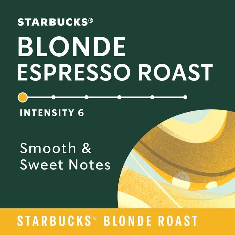 Starbucks at Home, Nespresso Pods, Blonde Espresso Roast, 10 ct