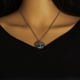 thumbnail image 3 of Zhuge Collar con colgante de árbol de la vida, accesorios para collares para hombres y mujeres, colgante de cristal de árbol de la vida, collar sencillo de árbol de la vida (plata), 3 of 4