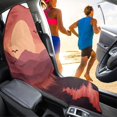 thumbnail image 4 of XYZCANDO 1 Pack Auto Seat Protector Portable Waterproof, Compatible with Car Truck Seat Van Car Seat Towel Cover(Sunset Valley), 4 of 7