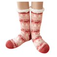 thumbnail image 3 of NMMUED Christmas Slipper Socks Fuzzy Socks Christmas Grippy Socks Xmas Socks Non Slip Socks for Women Fluffy Christmas Socks Fuzzy Socks for Women Pink One Size, 3 of 7