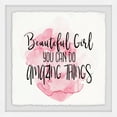 thumbnail image 3 of MARMONT HILL 'Do Amazing Things' Framed Painting Print - Multi-Color 12 x 12, 3 of 5