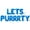 Blue, variant on Letter Balloons - LETS PURRRTY 16" Inch Alphabet Letters Foil Mylar Balloon Cat Birthday Party Banner (Silver)