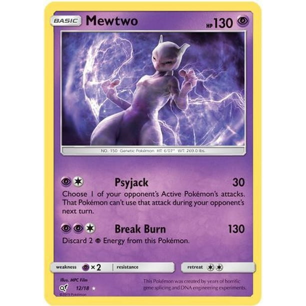 Pokemon Detective Pikachu Mewtwo #12 - Walmart.com - Walmart.com