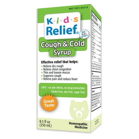 Kids Relief Cough & Cold Syrup For Kids 0-12 Years (Best Cough Syrup For Kids)