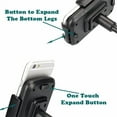 thumbnail image 2 of Car Mount Cup Holder for T-Mobile REVVL 7 5G/7 PRO 5G - Rotating Cradle Dock Gooseneck Stand, 2 of 9