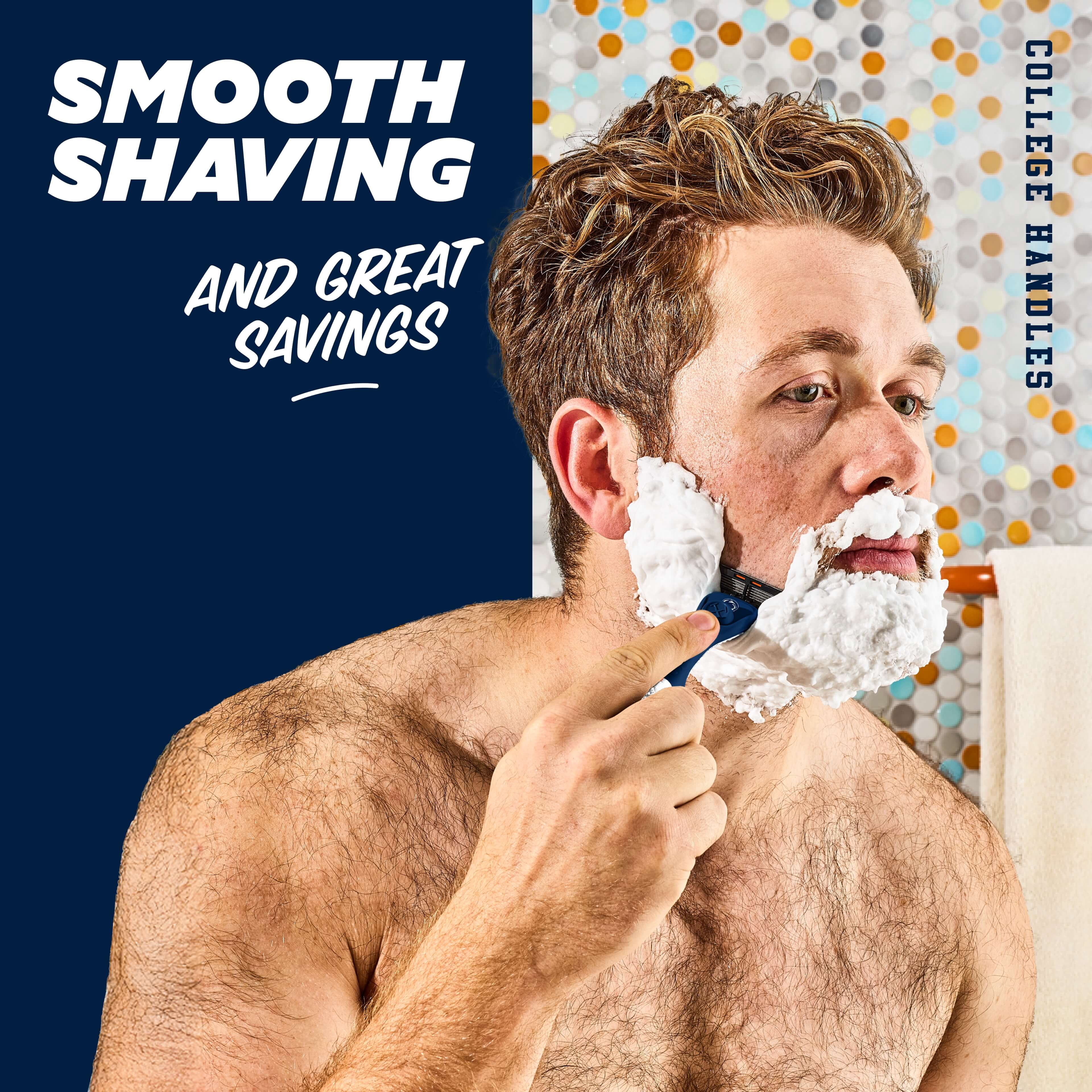 Dollar Shave Club Penn State 6-Blade Razor Starter Set