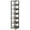 Gray, variant on Demi Bonn 6-Tier Corner Shelf, 74" Narrow Etagere Bookshelf Storage Rack for Bedroom, Living Room, White