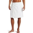 thumbnail image 2 of Terry Cotton Shower Towel for Men - White Color- One Size, 2 of 2