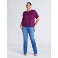 thumbnail image 2 of Sofia by Sofia Vergara Women's and Women's Plus Size Sofia Tee with Short Sleeves, Sizes XS-4X, 2 of 4