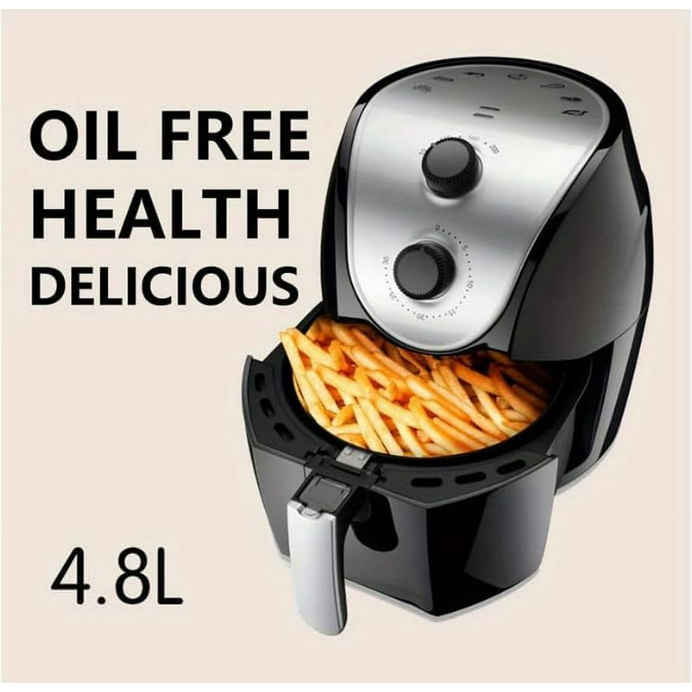 Sokany HB 8009 Air Fryer XL 5.3 Quart 5.0 L 1400 Watt Electric Hot Air Fryer Oil Free Oven Nonstick Cooker for Frying Roasting Grilling Baking