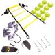 thumbnail image 3 of Entrenamiento de fútbol, escalera ágil, entrenamiento de ritmo, cuerda de resistencia, paraguas, juego de entrenamiento de escalera de salto, clavo, 3 of 4