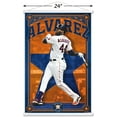 thumbnail image 3 of MLB Houston Astros - Yordan Alvarez 22 Wall Poster with Magnetic Frame, 22.375" x 34", 3 of 6