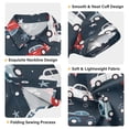 thumbnail image 3 of Dailycode Small Short Sleeve Button Down Shirts Colorful Cars and Stars Casual Shirt 3-10 Years, 3 of 9