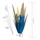 thumbnail image 2 of Escultura rústica de Tequila, luz Solar LED multicolor, estacas de césped de Aloe azul, 2 uds., 2 of 9