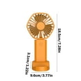 thumbnail image 3 of Matoen Handheld Mini Fan Portable USB Rechargeable Small Fan with Base Personal Desk Fan Super Compact Cooling Fan for Makeup, Home, Office, Travel, and Outdoor, 3 of 7