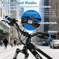 thumbnail image 5 of Electric Bike, 350W Motor, 18.6 MPH, 16 Miles, 20" Tires,, Adjustable Seat, Suitable for Children and Teenagers Over 9 Years Old to Ride,Electric Bicycle for Children, 5 of 7