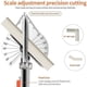 thumbnail image 4 of Dinheiro Tijeras para ingletes - Tijeras multifuncionales para corte en ángulo de molduras y molduras, ajustables de 45 a 135 grados, herramientas manuales para un corte suave, 4 of 5