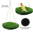 thumbnail image 6 of Bird Swing Mat Large Foraging Toys Natural Climbing Perch Toy with Hooks for Cockatoo Parakeets Lovebird, 6 of 9
