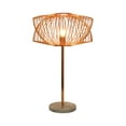 thumbnail image 4 of Sagebrook Home Rose Gold Modern Glam Metal Table Lamp, 28 Inch, 4 of 10