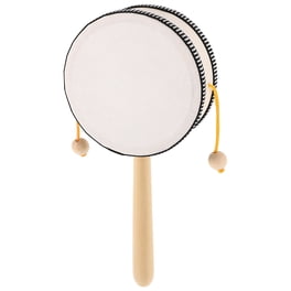 Tambourin rond en bois de 7 pouces pour enfants et adultes, adapté aux Tambourin rond en bois de 7 pouces pour enfants et adultes, adapté aux