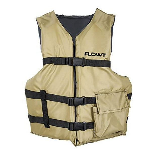 FLOWT Fishing Angler Life Vest USCG Approved Type III PFD Walmart