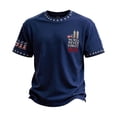 thumbnail image 3 of Never Forget 911 T Shirt for Men 25th Anniversary US Flag Memorial Shirt Patriotic Crewneck Short Sleeve Tee, 3 of 5