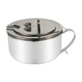 thumbnail image 2 of Gnmfd Stainless Steel Instant Bowl With Lid Dormitory Soup Rice Lunch Box Food Container Meal Prep Tableware for Portable Kitchen Use Travel, 2 of 6