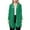 Green, variant on Ediodpoh Women's Solid Thin Transparent Mesh Cardigan for Women Three Quarter Sleeve Mid Length Shawl Coat Green XXXXL