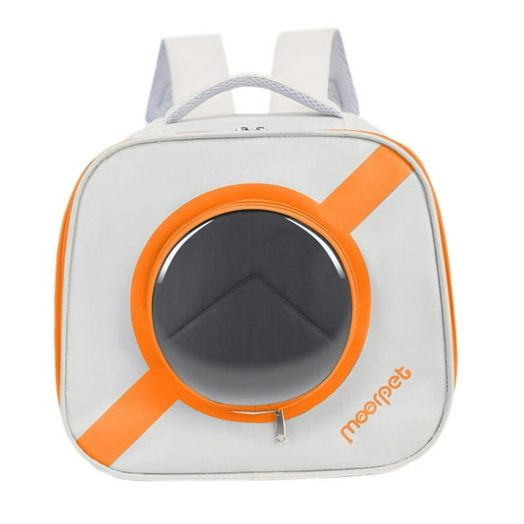 Bolsa para gatos Yuyangstore mochila transportadora Naranja con correa de hombro ajustable