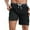 Black, variant on 9 Inch Men Swim Trunks with Mesh Lining Solid Quick_Dry Breathable Pockets for Summer Beach Cruise Water Park Gym Running