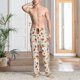 thumbnail image 2 of Fotbe Squirrel Pantalones de Pijama para Hombre, Pantalones de Dormir, Pantalones de Casa con Cintura Ajustable y Bolsillos-3X-Large, 2 of 6