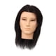 thumbnail image 4 of Cabeza de maniquí de cabello, cabeza de entrenamiento portátil para trenzar, peinar y cortar el cabello. B de tipo B negro, 4 of 9
