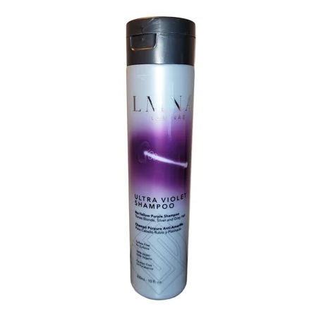 Luminae Ultra Violet Shampoo No Yellow Purple Cleanser Tones Blonde Silver And Gray Hair 10 Ounce 300 Milliliters