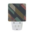 thumbnail image 5 of Yayeee LED Night Light for The Home Plug in With Light Sensors 2 Pack, Green Geometric, 5 of 6