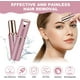 thumbnail image 2 of Depiladora facial, recortadora de cejas inalámbrica recargable para mujer para depilación, cejas, cara, labios, bikini, brazo con luz LED, 2 juegos JM, 2 of 5