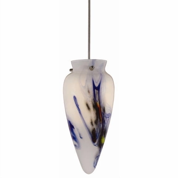 Cal Lighting UP-961/6-BS Contemporary Modern One Light Pendant from Low Voltage Uni Pack Pendants Collection in Pewter, Nickel, Silver Finish, 3.13 inches
