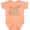 thumbnail image 3 of Inktastic Loved by Pop Pop Boys or Girls Baby Bodysuit, 3 of 5