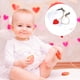 thumbnail image 2 of 1 juego de adorables alas de ángel para fotografía de cien días de recién nacido., 2 of 5