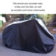 thumbnail image 4 of Scienceny Cubierta de bicicleta impermeable Protector de motocicleta tela Oxford resistente a la intemperie bicicleta Scooter Sun Case con cierre Bombillas para automóviles Scienceny VI015508-00B, 4 of 6