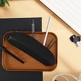 thumbnail image 2 of Unique Bargains Zipper Pencil Pen Case Portable Stationery Bag Black, 2 of 6